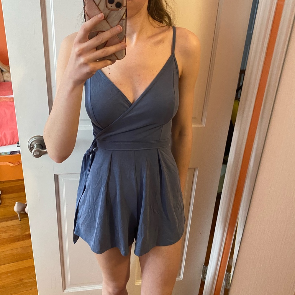 Abercrombie & Fitch Blue Romper - Picture 2 of 7